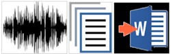 transcription audio