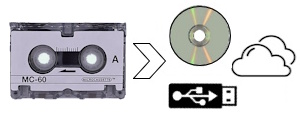 cassette audio dat