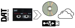 cassette audio dat